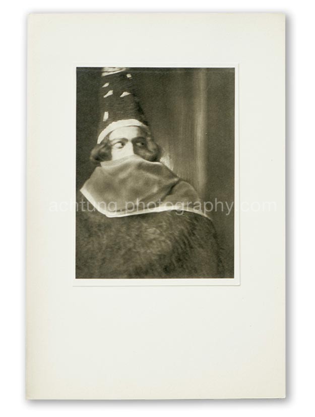 Plate 05, E.O. Hoppe Adolf Bolm in Thamar (Monsieur Adolph Bolm, Thamar), 1912, image size 19.4 x 14.6 cm paper size 20.4 x 15.5 cm