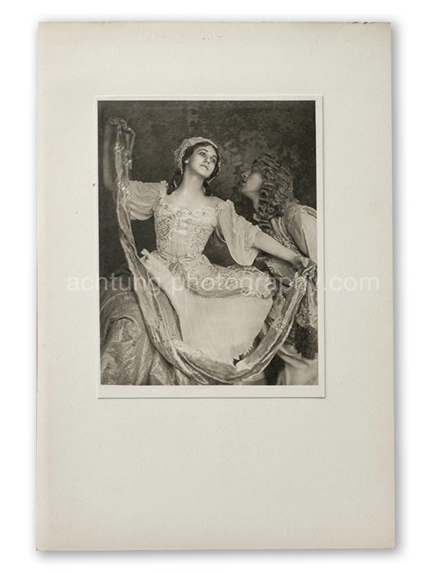 Plate 09, E.O. Hoppe Tamara Karsavina and Adolf Bolm in Le Pavillon d'Armide (Madame Thamar Karasavina and M. Adolph Bolm, Le Pavillion d'Armide), 1911, image size 19 x 14.5 cm paper size 20.2 x 15.2 cm