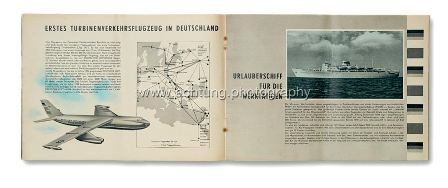 FIRST TURBINE AIRPLANE IN GERMANY | CRUISE SHIP FOR THE WORKERS