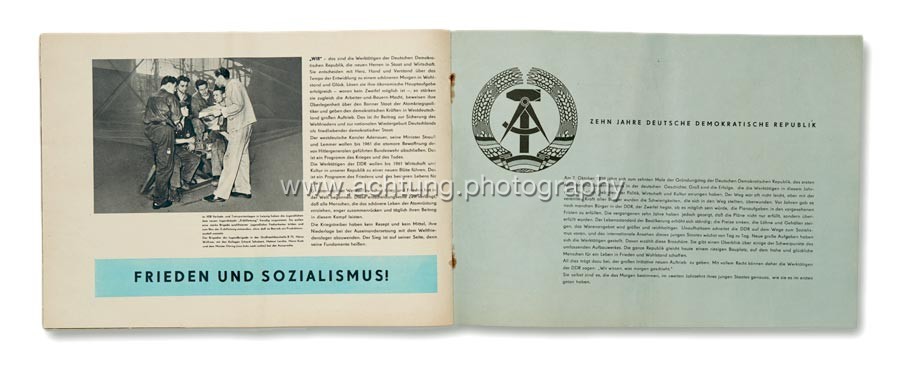 PEACE AND SOCIALISM!