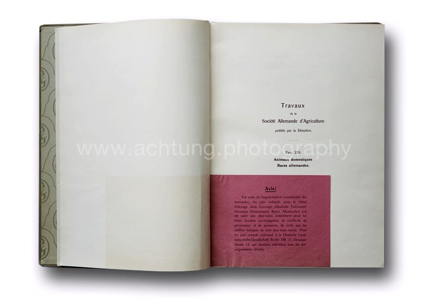 Page with red publishers slip