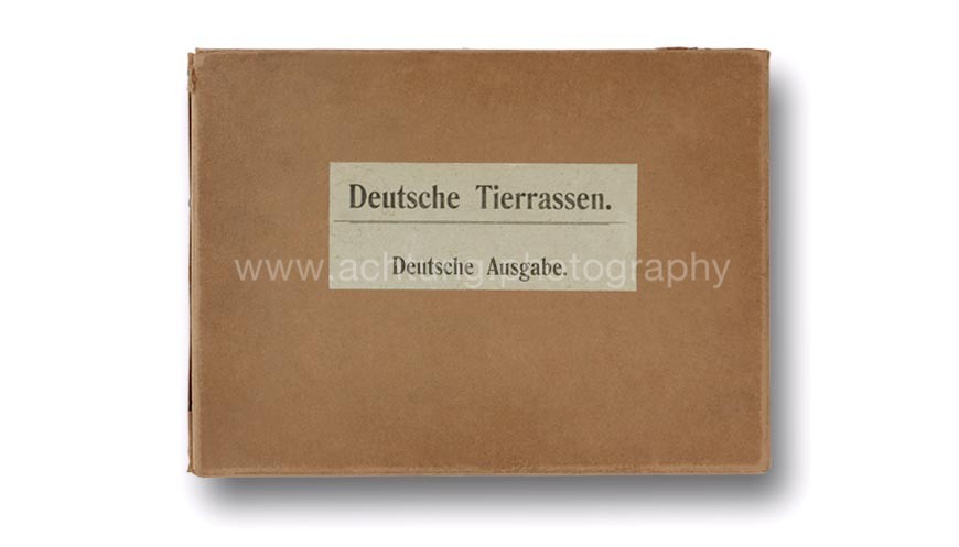 Deutsche Tierrassen, slipcase front